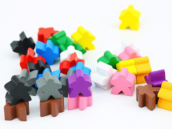 Wooden Meeples