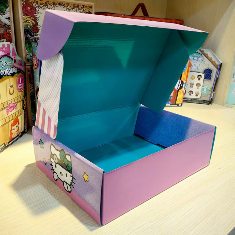 Color box front view