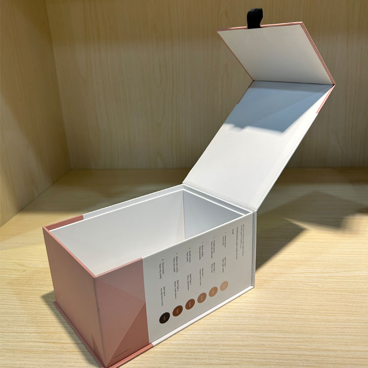 Color box front view