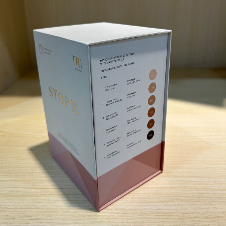 Color box front view